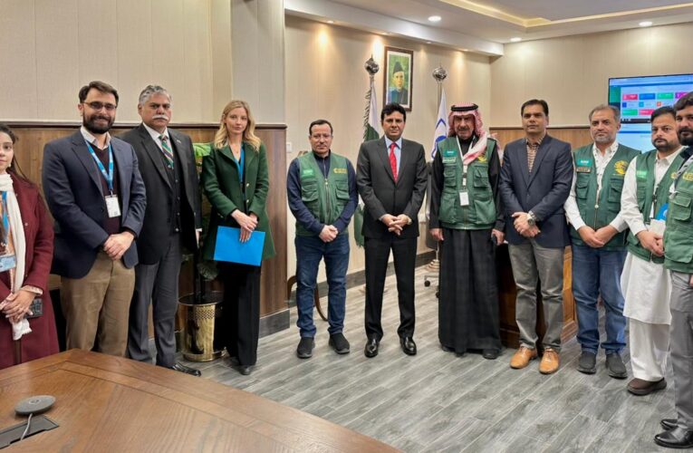 📍 High-Level #KSrelief Mission Visits FDI 🤝