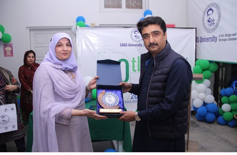 20TH DEGREE SHOW 2025 CONCLUDES AT SABS UNIVERSITY JAMSHORO, MINISTER FOR CULTURE & TOURISM AND SECRETARY UNIVERSITIES AND BOARDS PAY VISIT