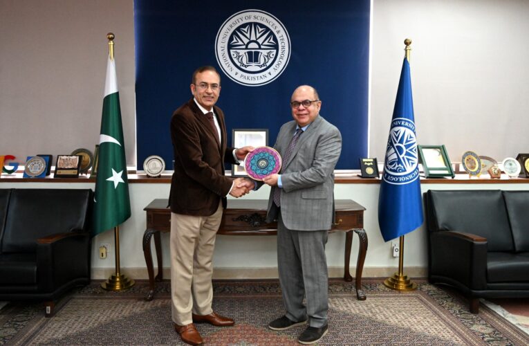 Ambassador Sohail Khan, Deputy Secretary-General of the Shanghai Cooperation Organization (SCO), called on Rector, Dr. Muhammad Zahid Latif