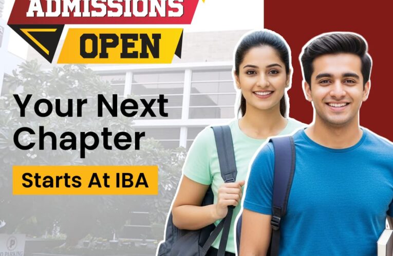 IBA invites you to begin a journey that challenges you to think, lead, and grow. Admissions are now open