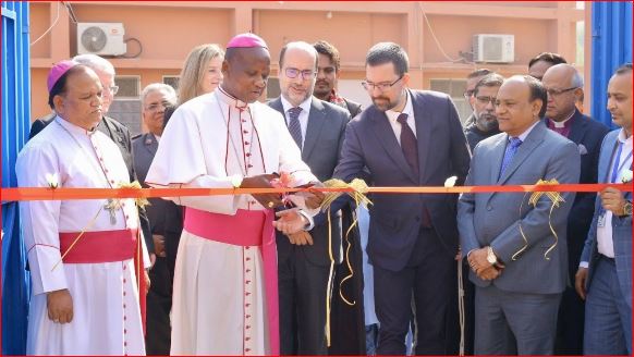 The new Palliative Care Day Centre of St Elizabeth Hospital in Hyderabad, constructed using funds provided by Hungary Helps, was inaugurated on 12 January.