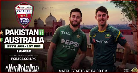 Pakistan Against Australia: A Riveting Cricket Series in February