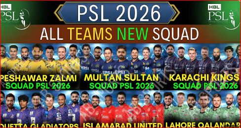 PSL 11 BIG SQUADS AS MORE FOREIGN PLAYERS JOINS PARTY