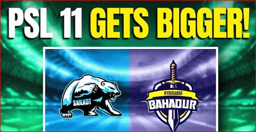 A New Dawn in PSL: Hyderabad and Sialkot Rewrite the Cricket Map