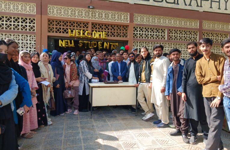 Department of Geography, University of Karachi organized an orientation and welcome party for the newly inducted students.