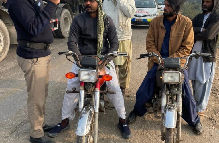 To ensure public safety and smooth traffic flow, under the instructions of Additional IG Motorway Police South Region, Munir Ahmed Sheikh, and DIG South Zone, a zone-wide operation has been launched against motorcycle violations.