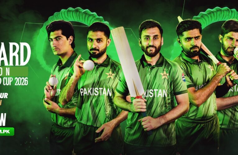 Pakistan Team’s T20 World Cup Kit Unveiled