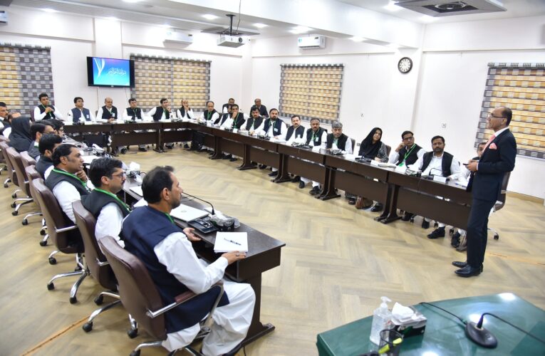 Prof. Dr. Asif Ahmed Shaikh Delivers Lecture to MCMC Officers at National Institute of Management Karachi, Represents Sukkur IBA University