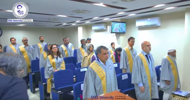 Vice-Chancellor Prof. Dr. Arabella Bhutto Chairs 3rd Senate Meeting at SABS University
