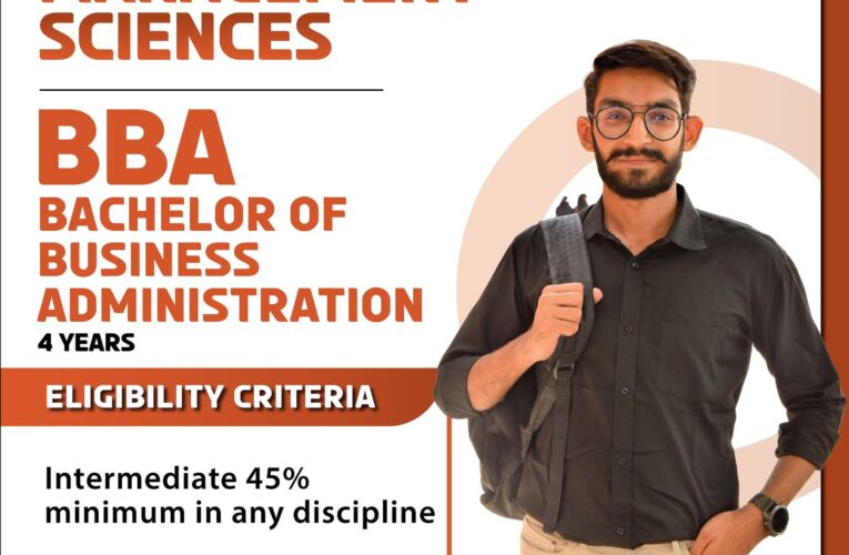 Admissions Open for Spring 2026 Session in BBA (4-Year Program) at Hamdard University