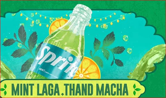 SPRITE MINT ENRICH FRESHNESS AND HELPS YOU TO BE HYDRATED IN HOT SUMMERS