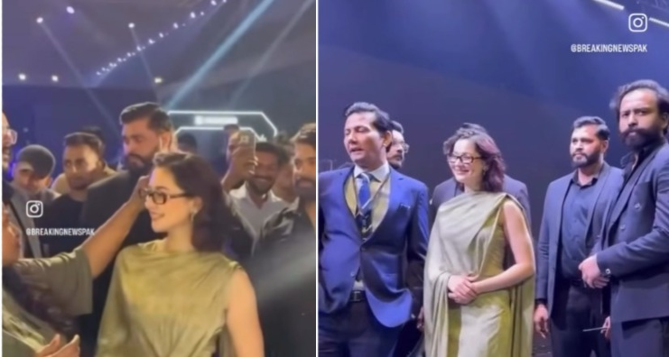 Hania amir at the Suzuki Fronx launch event in lahore