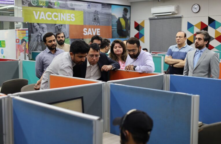 📍Worthy Joint Secretary (Admin), MoNHSR&C Visits 1166 Sehat Tahaffuz Helpline 📍