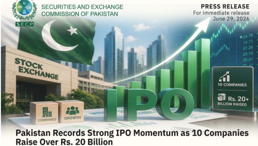 Pakistan Records Strong IPO Momentum as 10 Companies Raise Over Rs. 20 Billion