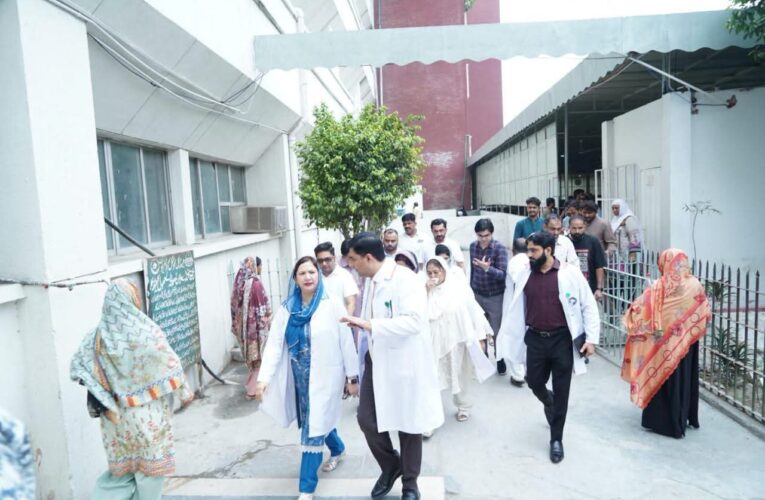 Patient-Centered Care and Quality Healthcare Services Are Our Top Priority: Prof. Tayyiba Wasim.