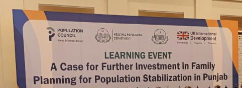 **Punjab Ready to Lead: High-Level Family Planning Learning Event Set to Begin in Lahore**